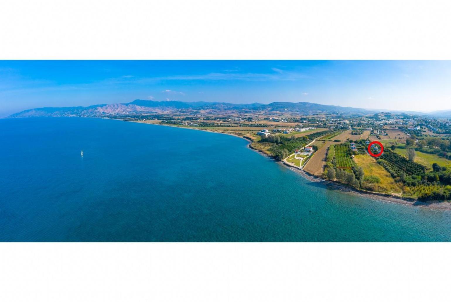 Sun Beach Villa Tria 폴리스 외부 사진