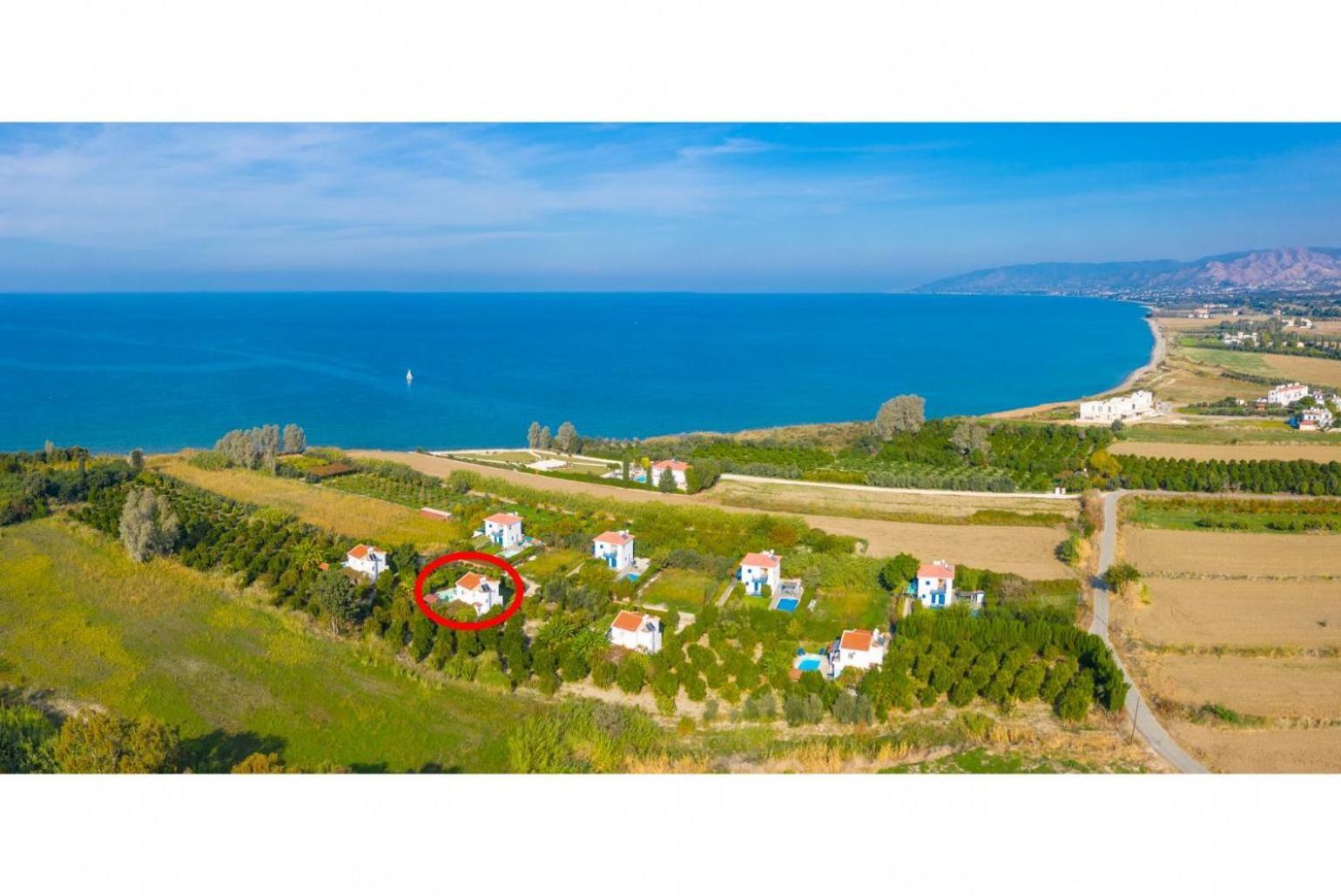 Sun Beach Villa Tria 폴리스 외부 사진
