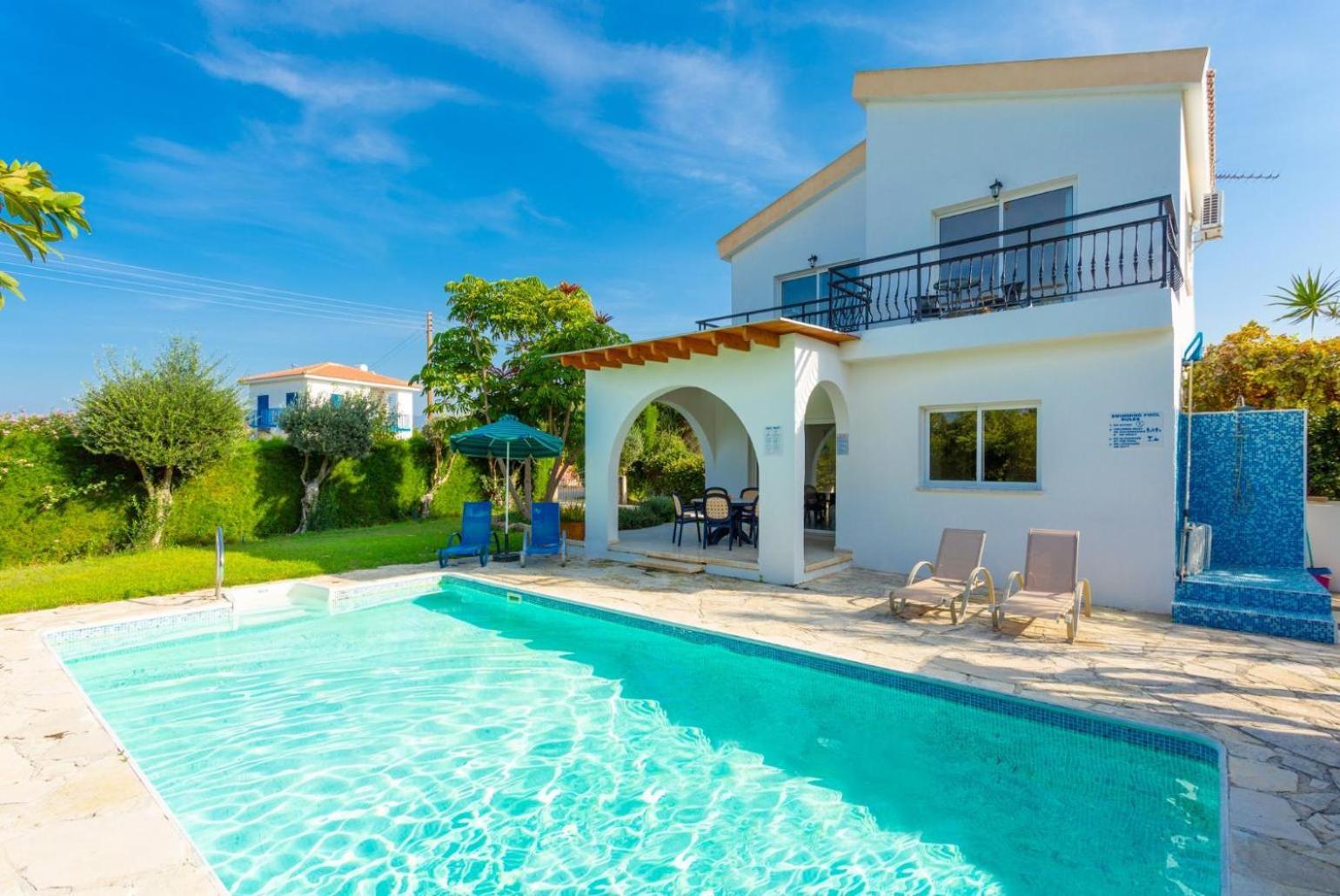 Sun Beach Villa Tria 폴리스 외부 사진